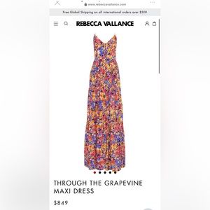 Through the grapevine Maxi Dress AUS size 10, US size 6